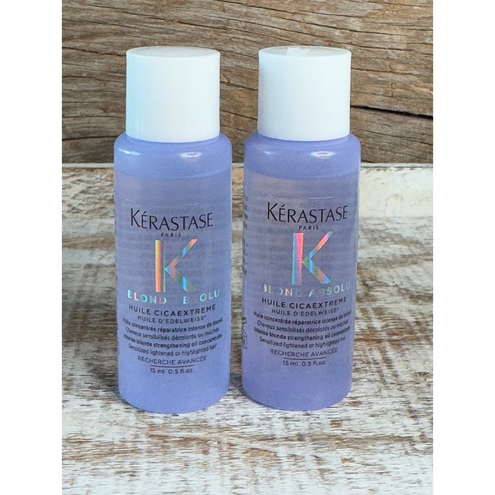 Kérastase Blond Absolu Huile CicaExtreme Hair Oil for Blondes x2 15ml MSRP $26